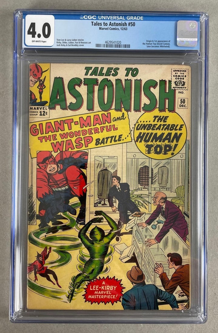 CGC Graded Marvel Comics Tales to Astonish No. 50 (1 of 3)