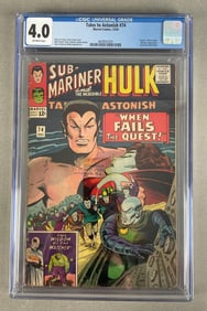 CGC Graded Marvel Comics Tales to Astonish No. 74