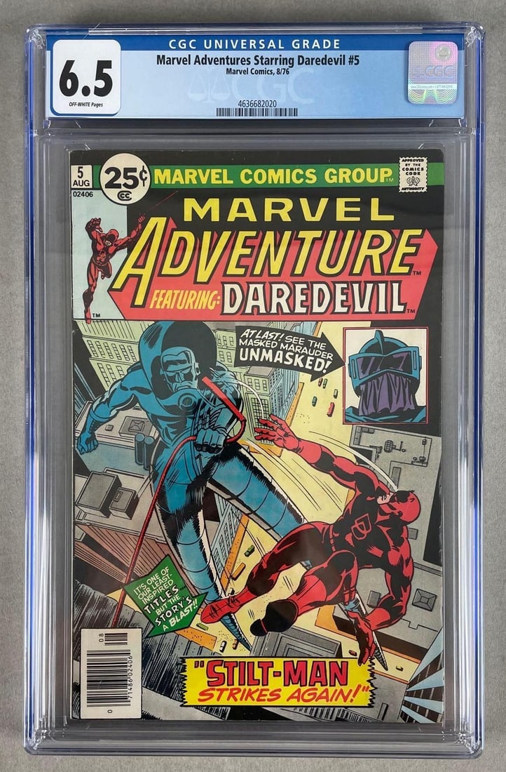 CGC Graded Marvel Comics Marvel Adventures Feat. Daredevil No. 5 (1 of 3)