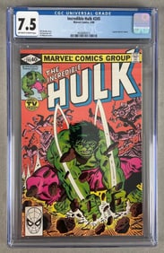 CGC Graded Marvel Comics Incredible Hulk No. 245