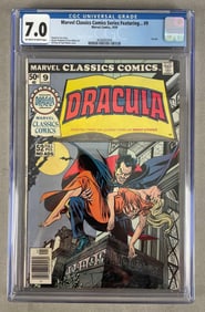 CGC Graded Marvel Comics Marvel Classics Series Featuring... No. 9