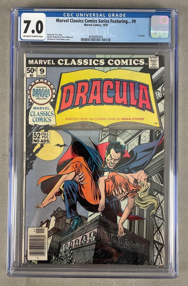 CGC Graded Marvel Comics Marvel Classics Series Featuring... No. 9 (1 of 3)
