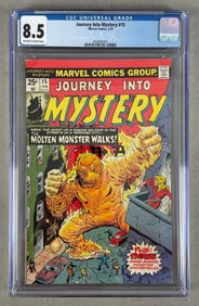 CGC Graded Marvel Comics Journey into Mystery No. 15