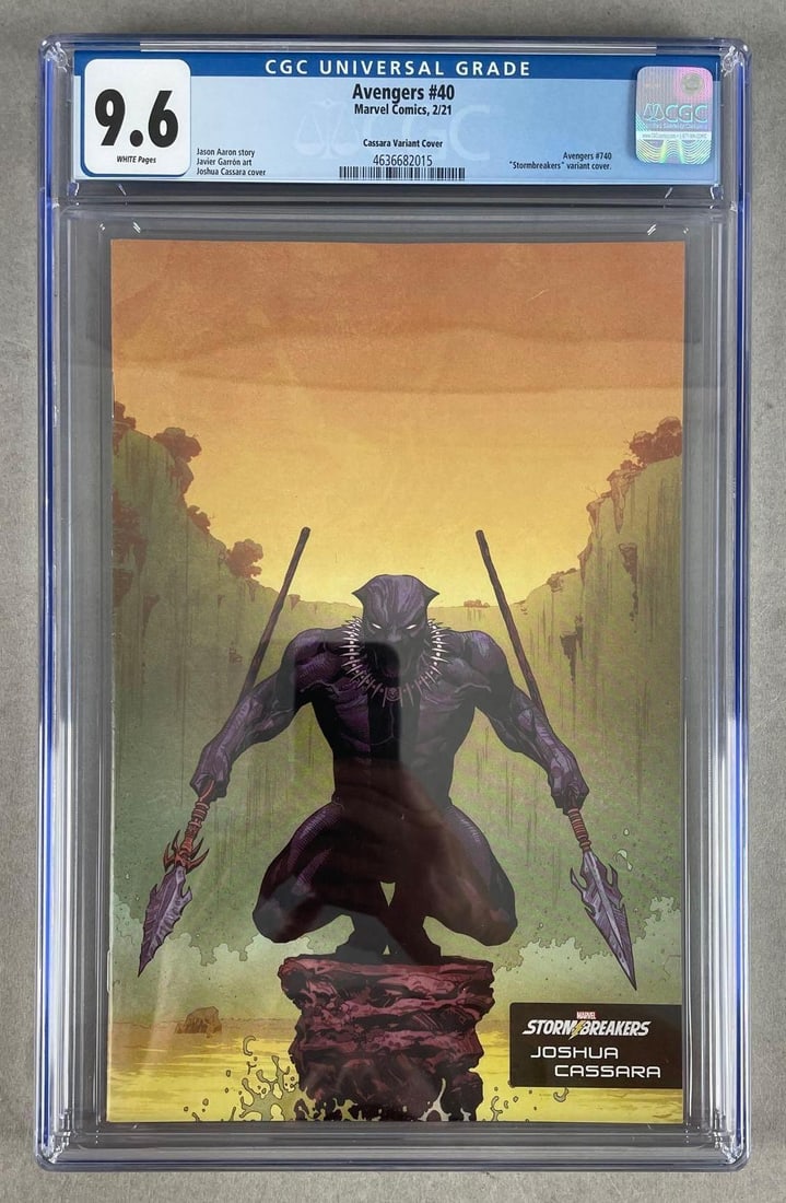 CGC Graded Marvel Comics Avengers No. 40 (1 of 3)