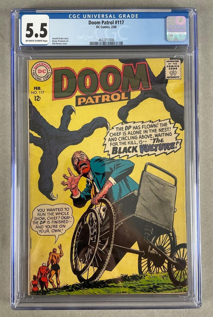 CGC Graded DC Comics Doom Patrol No. 117 (1 of 3)