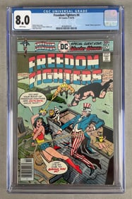 CGC Graded DC Comics Freedom Fighters No. 4