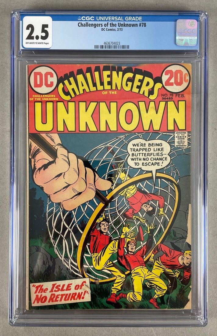 CGC Graded DC Comics Challeners of the Unknown No. 78 (1 of 3)