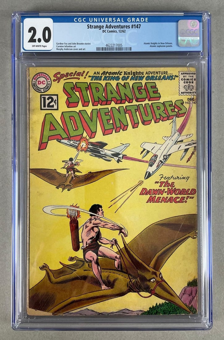CGC Graded DC Comics Strange Adventures No. 147 (1 of 3)