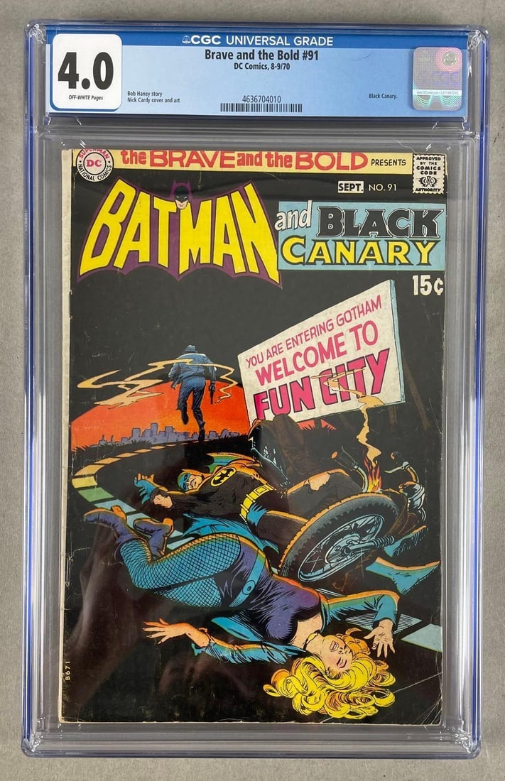 CGC Graded DC Comics Brave and the Bold No. 91 (1 of 3)