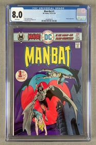 CGC Graded DC Comics Man-Bat No. 1