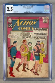 CGC Graded DC Comics Action Comics No. 279