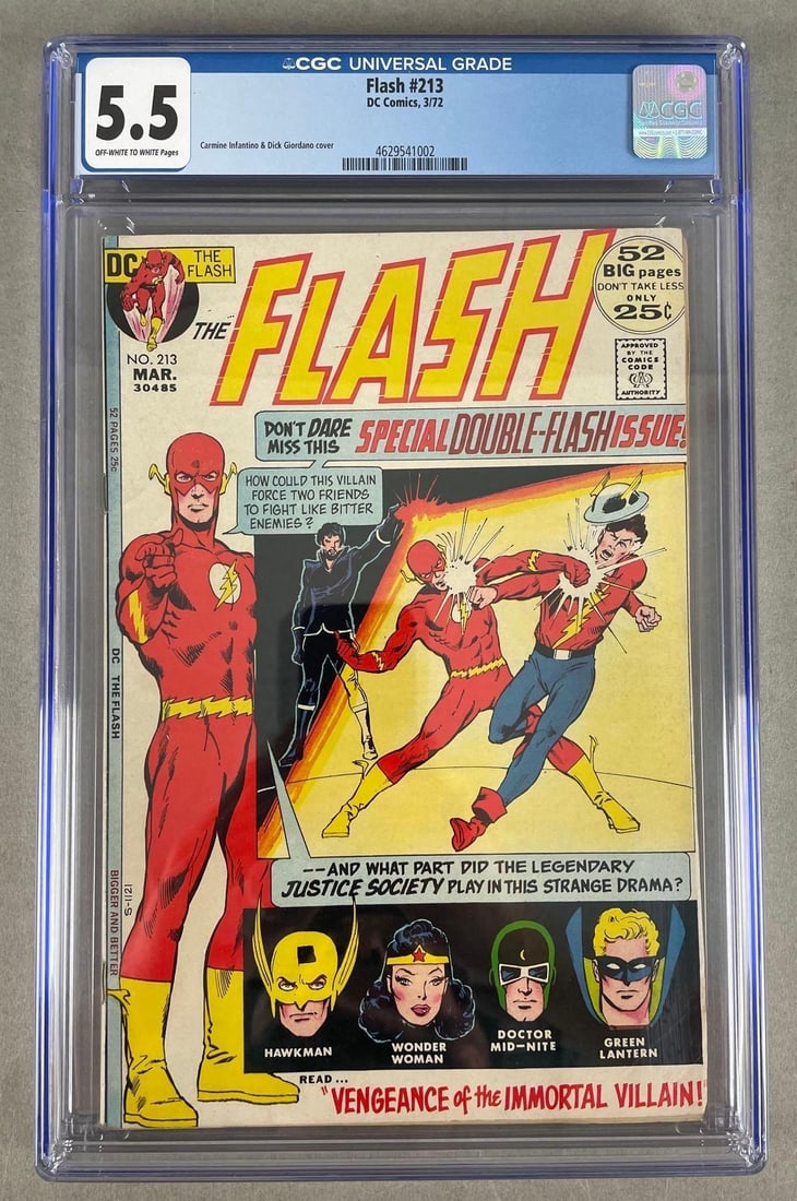 CGC Graded DC Comics Flash No. 213 (1 of 3)
