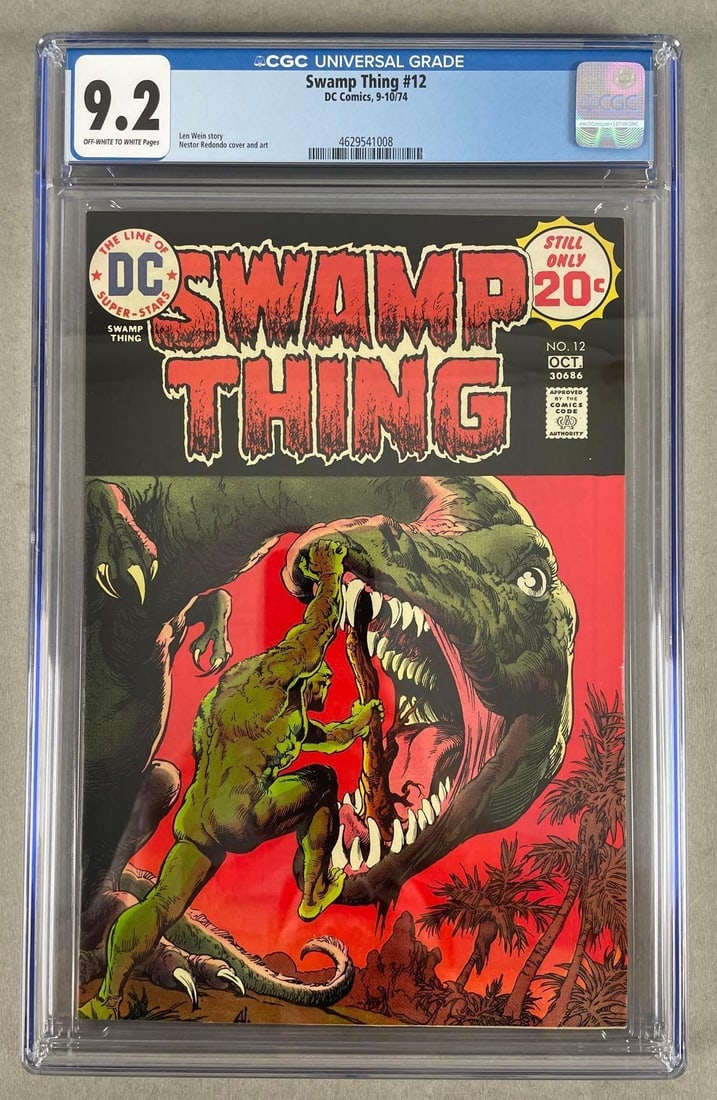 CGC Graded DC Comics Swamp Thing No. 12 (1 of 3)