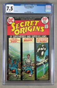CGC Graded DC Comics Secret Origins No. 5