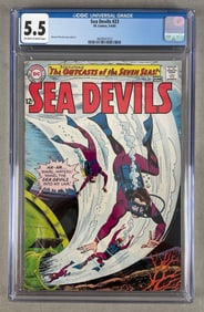 CGC Graded DC Comics Sea Devils No. 23