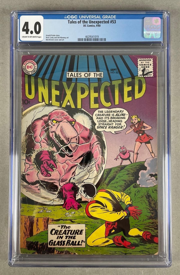 CGC Graded DC Comics Tales of the Unexpected No. 53 (1 of 3)