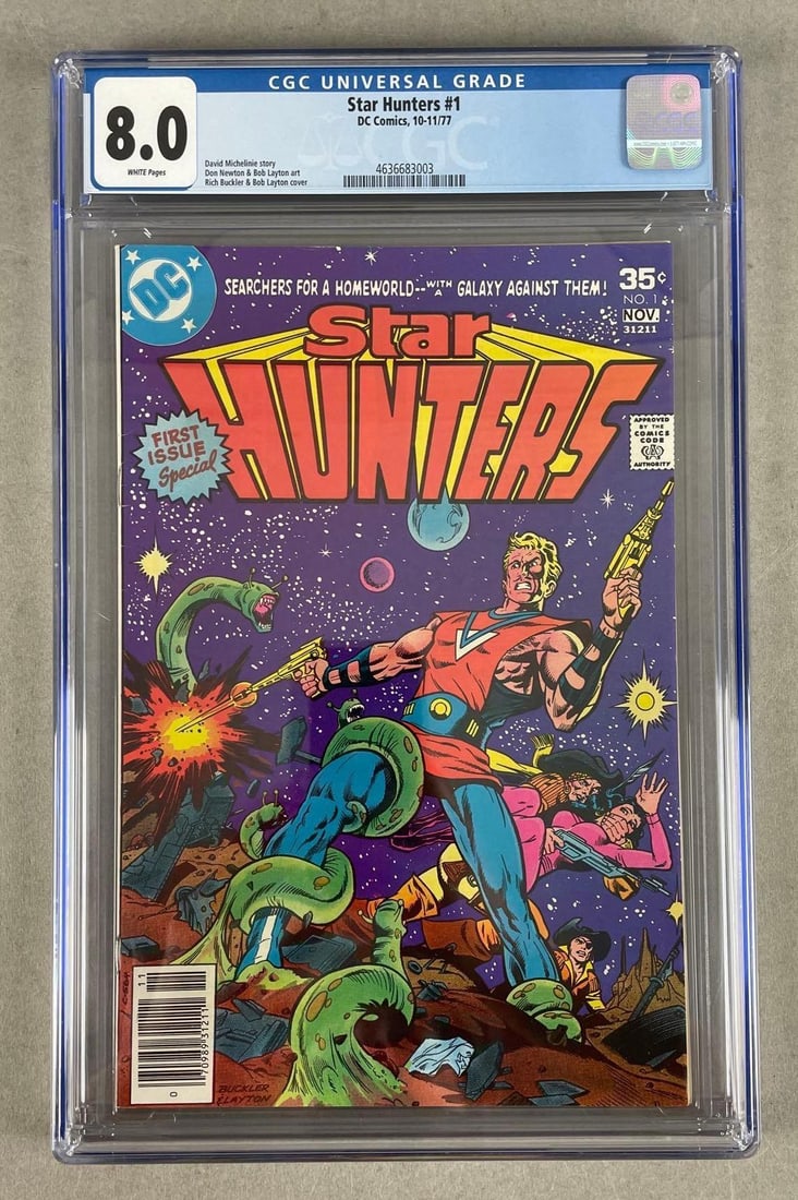 CGC Graded DC Comics Star Hunters No. 1 (1 of 3)