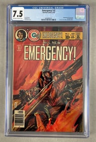 CGC Graded Charlton Comics Emergency! No. 2
