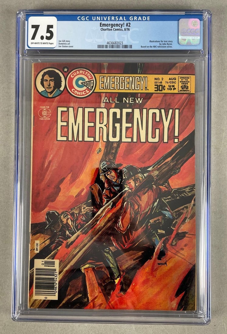 CGC Graded Charlton Comics Emergency! No. 2 (1 of 3)