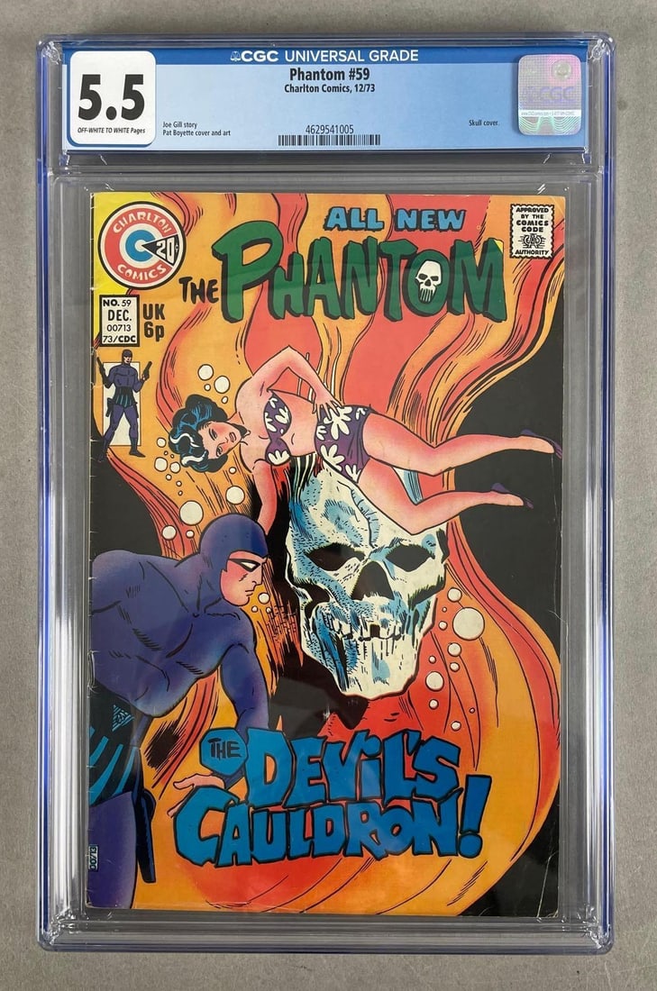 CGC Graded Charlton Comics Phantom No. 59 (1 of 3)