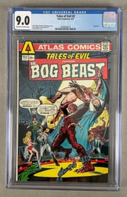 CGC Graded Atlas Comics Tales of Evil No. 2