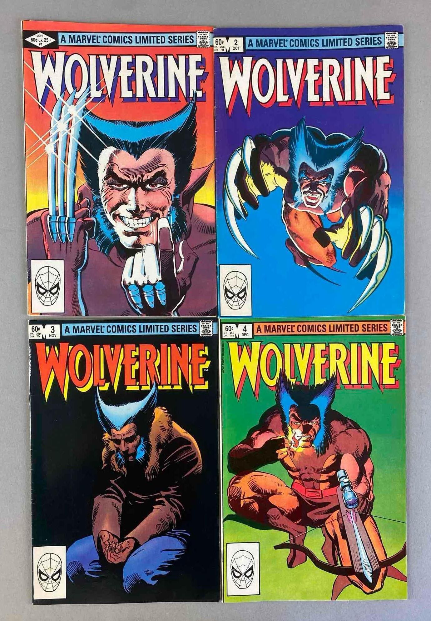 Marvel Comics Wolverine No. 1 - 4 (1 of 2)