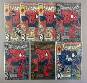 Group of 7 Marvel Spider-Man Comic Books