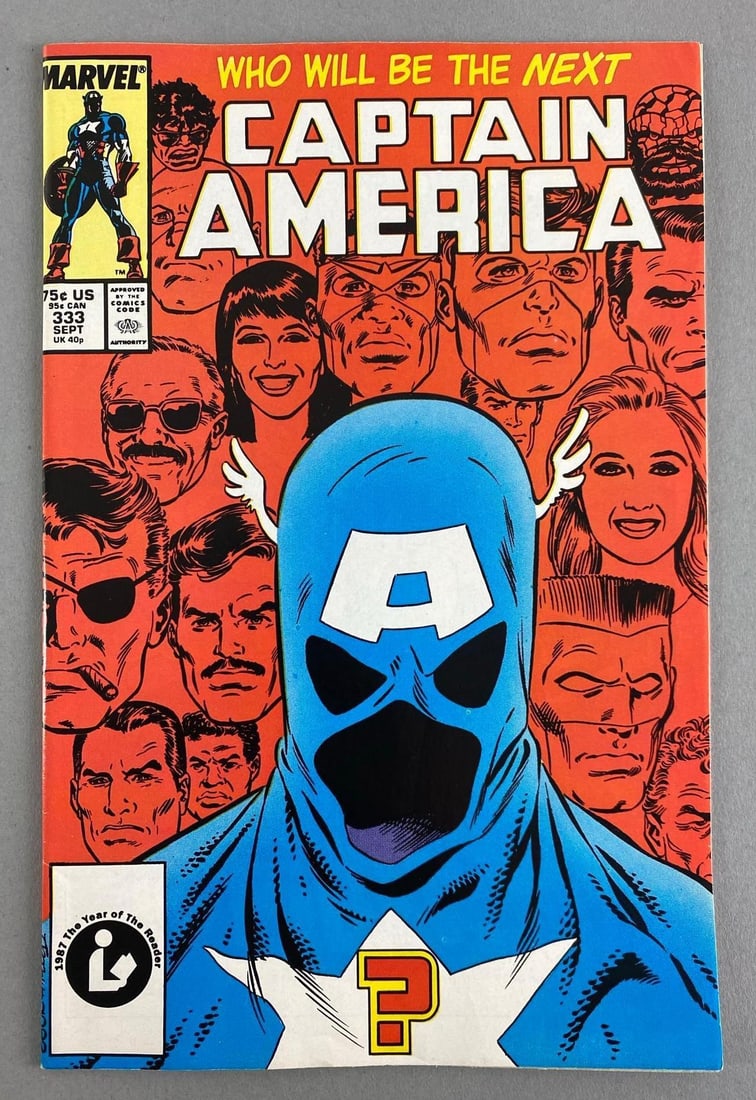 Marvel Comics Captain America No. 333 (1 of 5)