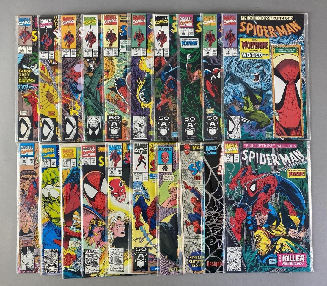 Group of 20 Marvel Spider-Man Comic Books (1 of 3)