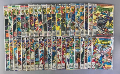 Group of 40+ Marvel The Avengers Comic Books