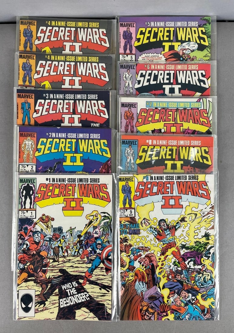 Group of Marvel Secret Wars II Comic Books (1 of 3)