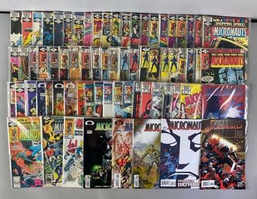 Group of 60+ Marvel/Image Micronauts Comic Books
