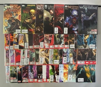 Group of 45+ Marvel Wolverine Comic Books