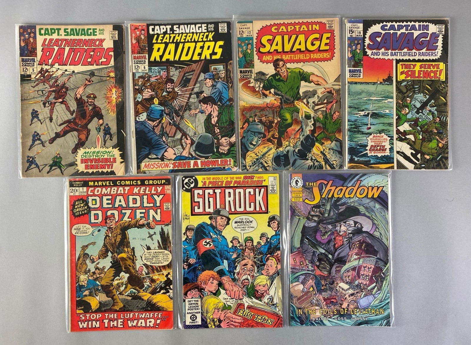 Group of 7 Assorted Comic Books (1 of 3)