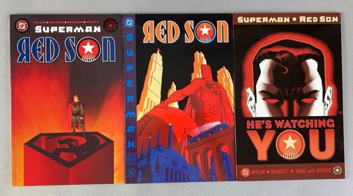 DC Comics Superman Red Son No. 1 - 3