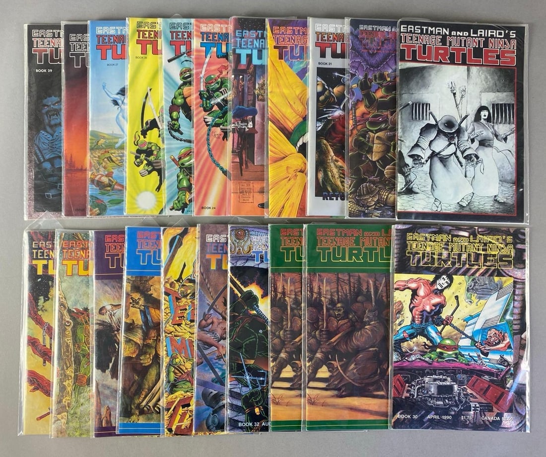 Group of 20+ Mirage TMNT Comic Books: Modern age, teenage mutant ninja turtles