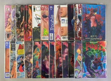Group of Assorted Adult Comic Books