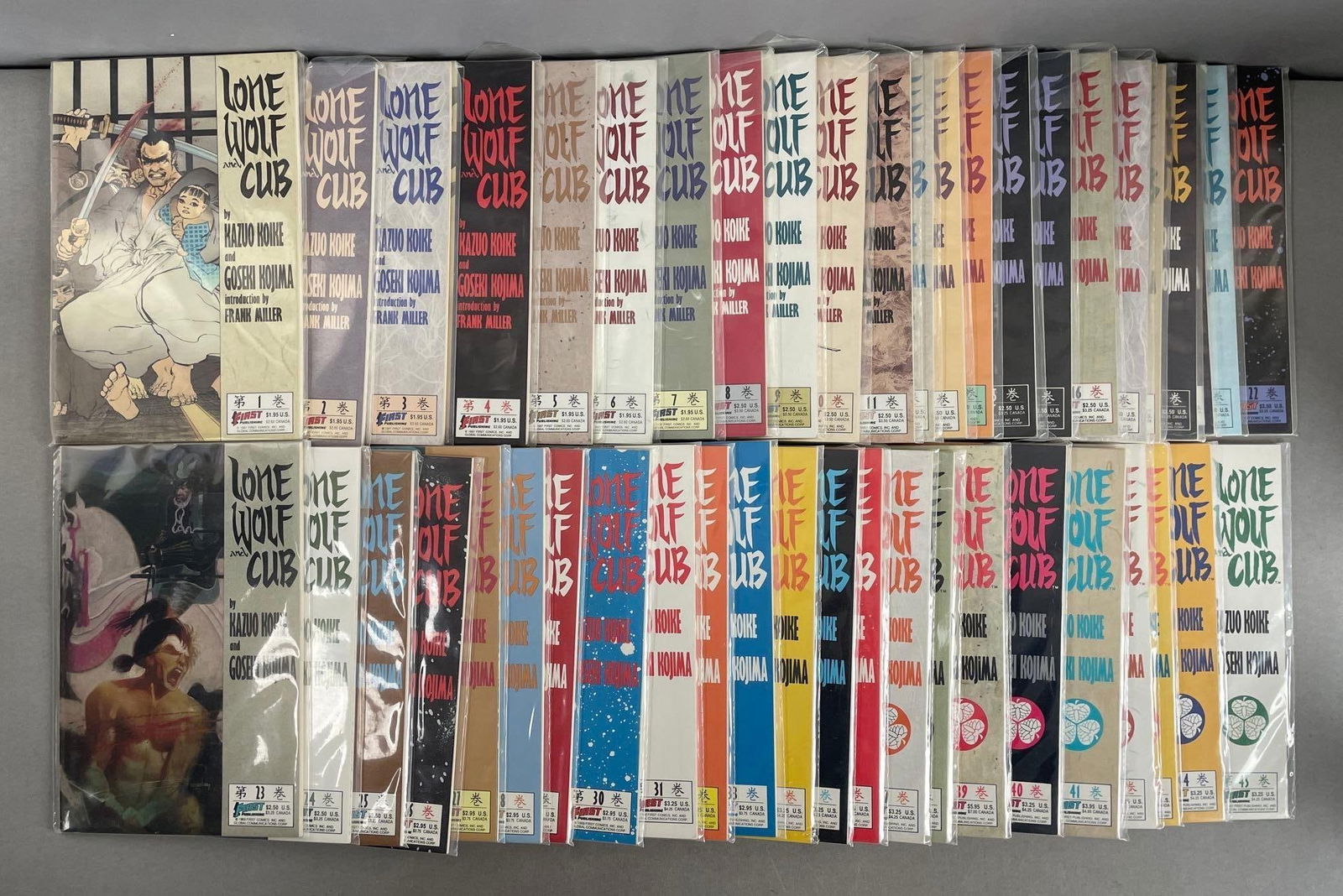 First Publishing lone Wolf and Cub No. 1-45 Comic Books (1 of 4)