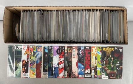Long Box of Marvel / Dark Horse / Image Comic Books