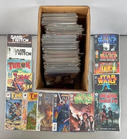 Short Box of Dark Horse Star Wars Comic Books and More