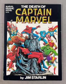 Marvel Graphic Novel The Death of Captain Marvel
