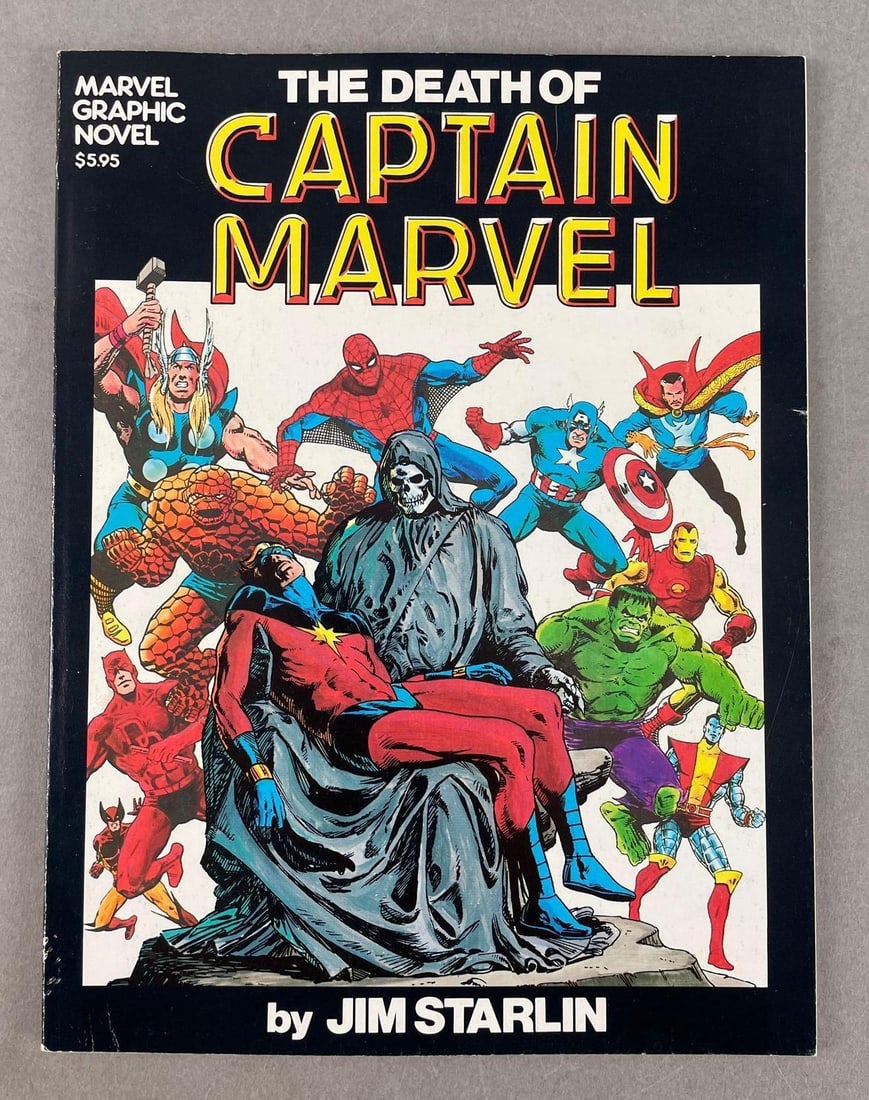 Marvel Graphic Novel The Death of Captain Marvel (1 of 5)