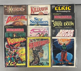 Group of Marvel Graphic Novels