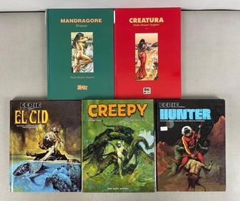 Group of Graphic Novel Books