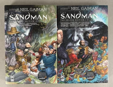 DC Black Label The Sandman Graphic Novel 2 Book Set