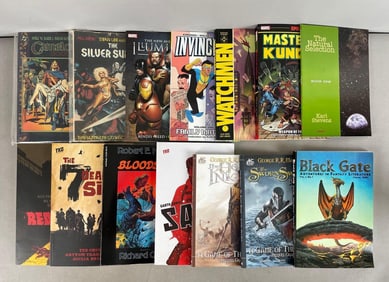 Group of Graphic Novel Books