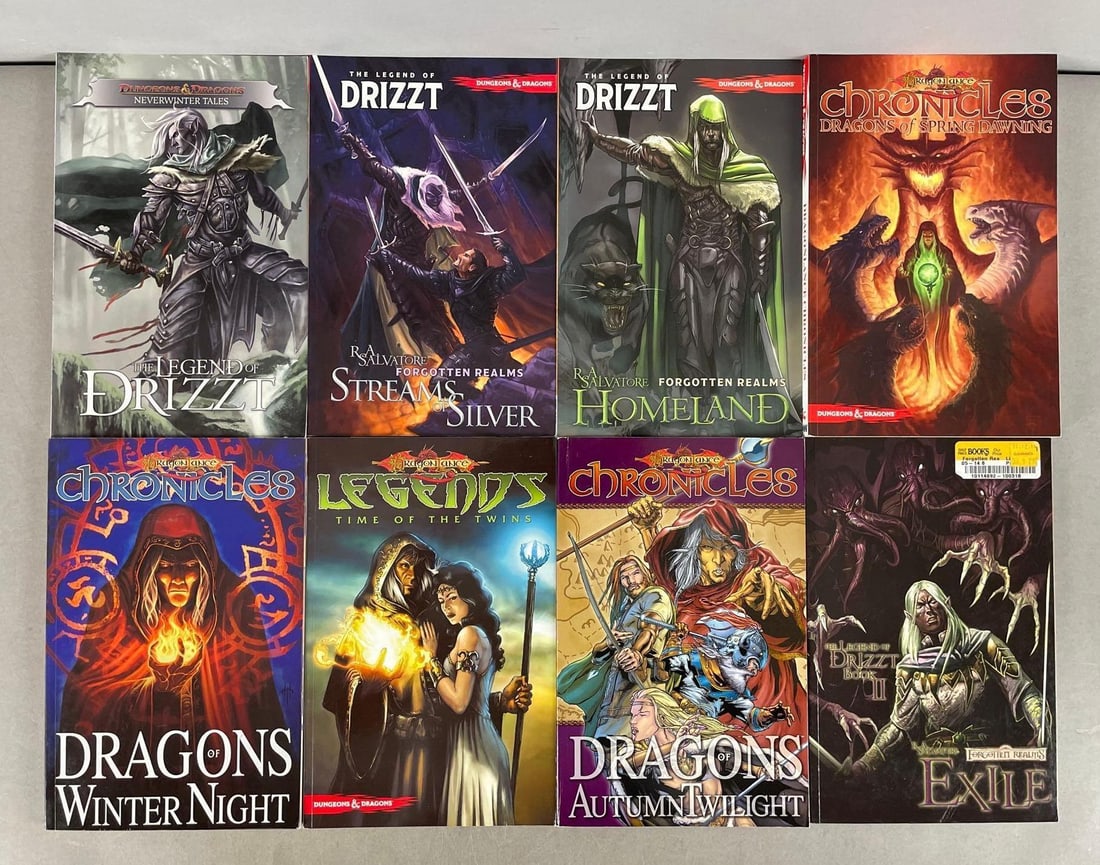 Group of Legend of Drizzt Graphic Novel Books and More (1 of 1)