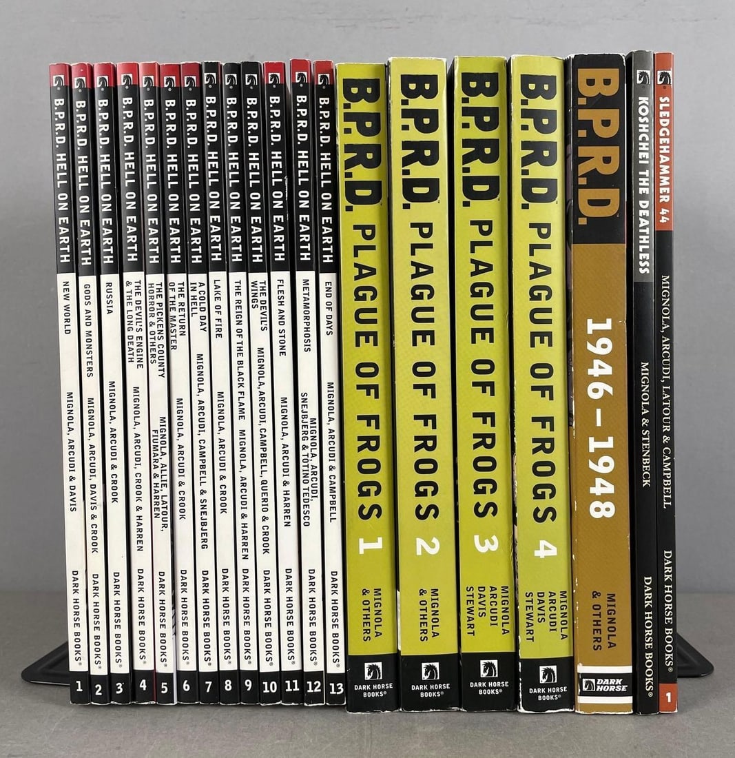 Group of BPRD Hell on Earth Graphic Novel Books and More (1 of 3)