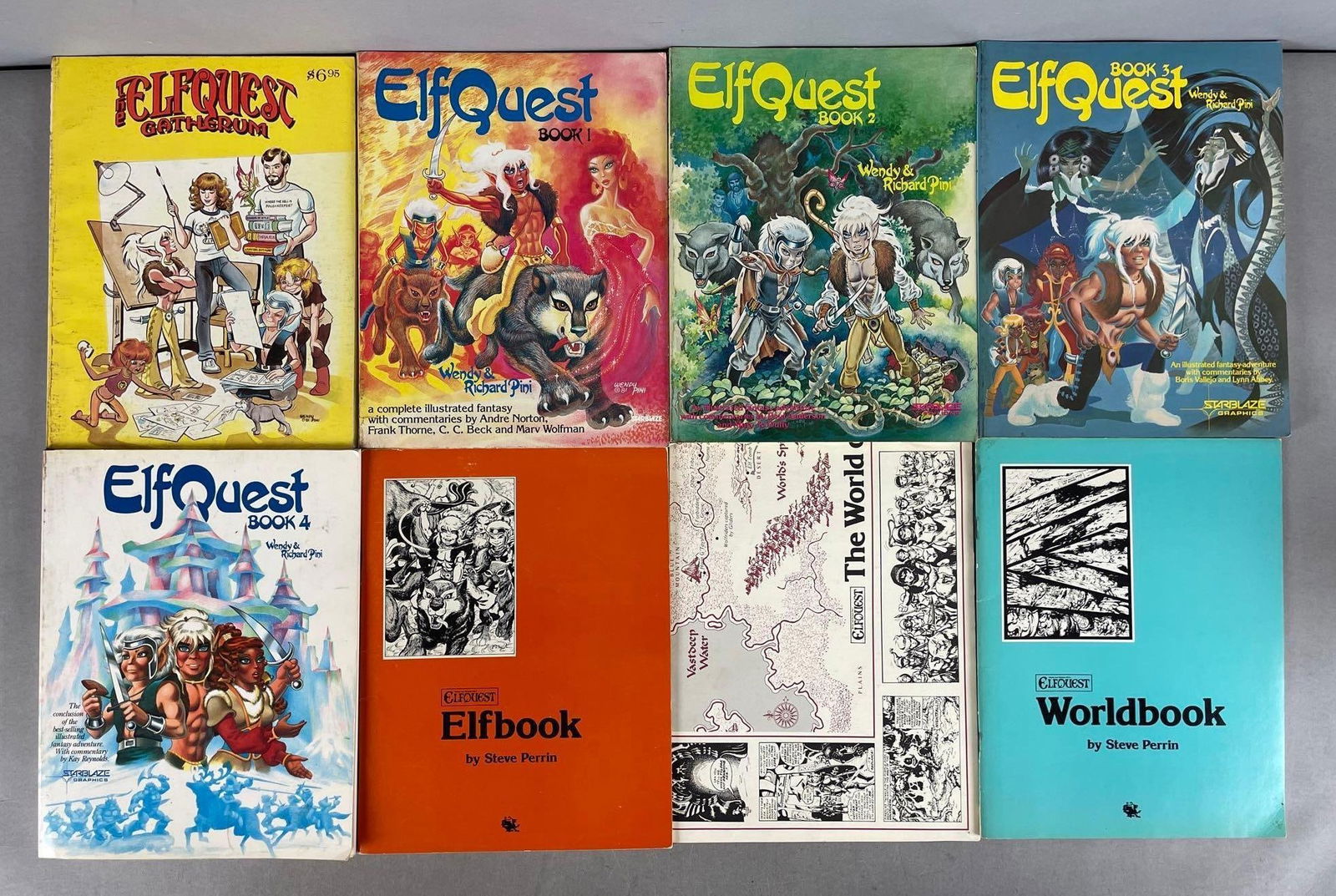 Group of Elfquest Graphic Novel Books (1 of 2)