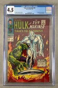 CGC Graded Marvel Comics Tales to Astonish No. 93